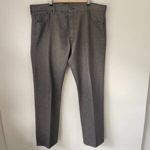 Levi’s 501 Original Fit Gray Jeans Button Fly Straight Leg W42 L32